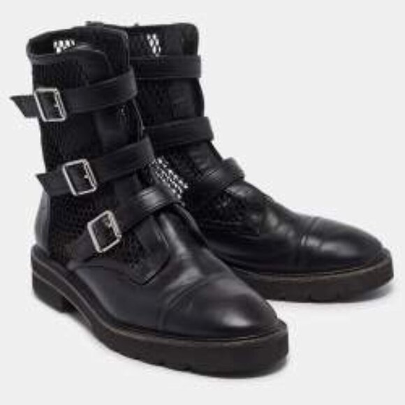 Stuart Weitzman Sydney Lift Black women's boots - Picture 7 of 13